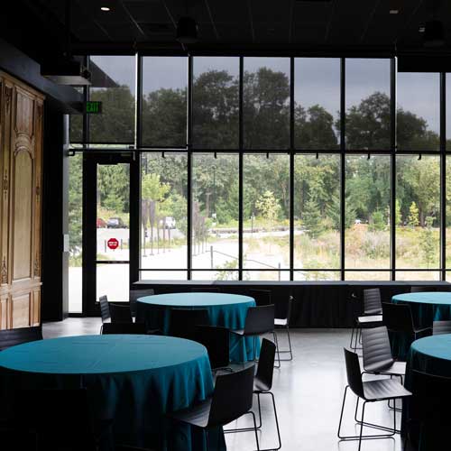 cascade room at the Burke Museum