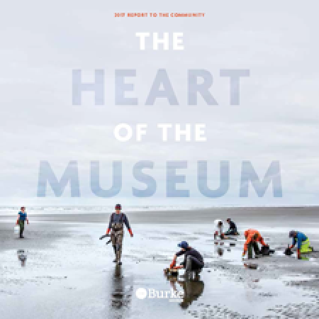 2017 annual report cover with title "The Heart of the Museum"