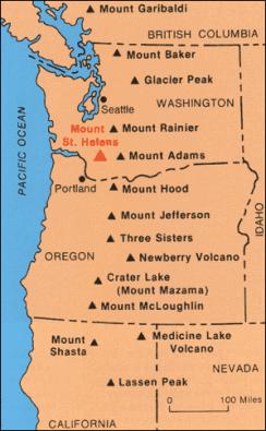 Cascade Range Volcanoes