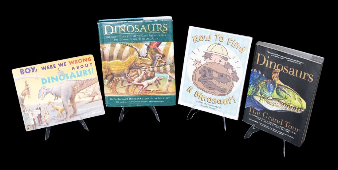 books in age of dinosaurs burke box