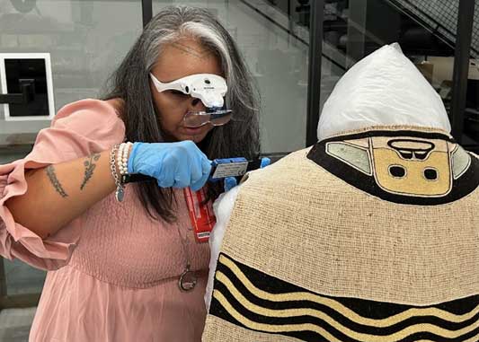 shaadootlaa studies a chilkat robe